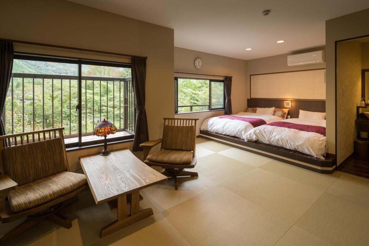Yufuin Ryokan Dining Kitchen Zen المظهر الخارجي الصورة