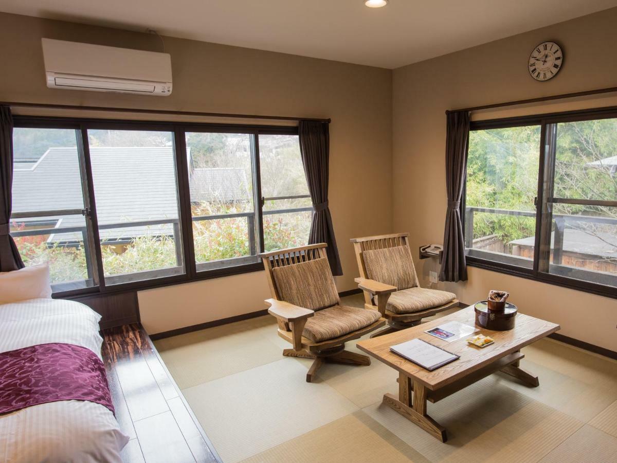 Yufuin Ryokan Dining Kitchen Zen المظهر الخارجي الصورة